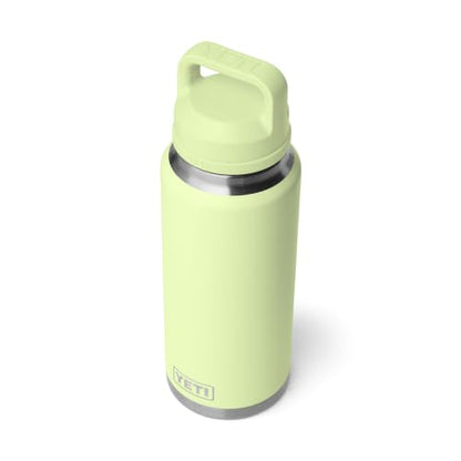 YETI Rambler 36 oz Bottle, Vacuum Insulated, Leakproof, Stainless Steel with Chug Cap - color: Grasshopper