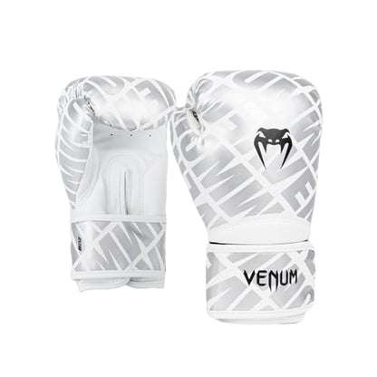 Venum Contender 1.5 XT Kids Boxing Gloves - color: White-Silver, size: 4-Ounce
