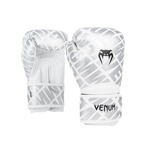 Venum Contender 1.5 XT Kids Boxing Gloves - color: White-Silver, size: 4-Ounce