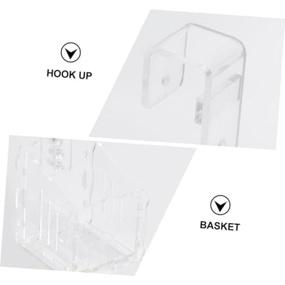 BESPORTBLE 2pcs Superior Acrylic Aquatic Planting Cup Water Grass Landscape Cups Fish Tank Plant Anchor Aquarium Decor