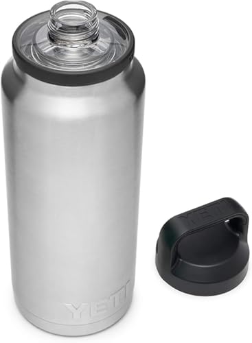 YETI Rambler 36 oz Bottle, Vacuum Insulated, Leakproof, Stainless Steel with Chug Cap - color: Stainless