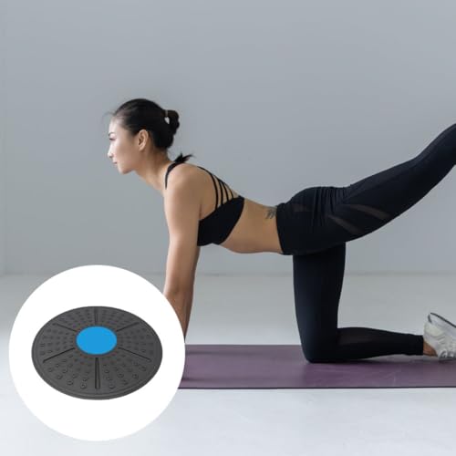 SUPVOX Yoga Balance Board Balance Disk for Sensory Rehabilitation Training Blue for Fitness and Physical Therapy Core Stability Exercise Equipment for Home Use