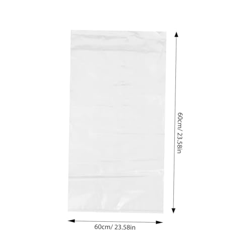 Cabilock 50PCS Fish Transport Bags Leakproof Oxygenated Packaging for Fish Aquatic Transparent Design for Easy Monitoring for Aquariums Pet Stores