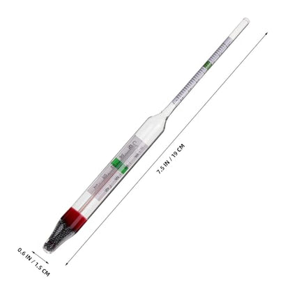 Cabilock 1set Aquarium Hydrometer Measuring Cylinder for Accurate Specific Testing Fish Tanks and Aquaculture