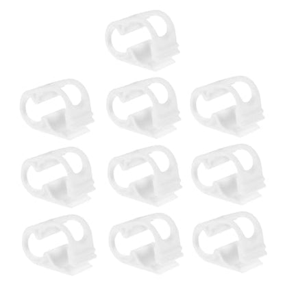 10pcs Adjustable Hose Clamps for Flow Control Silicone Tube Shut off Clips for Laboratory Home Use Corrosion Resistant Reusable