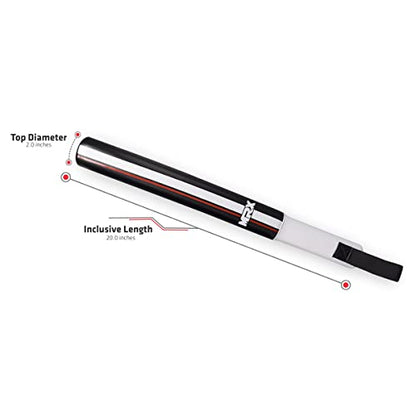 MRX MMA Boxing Training Striking Sticks Padded Pair Boxing Focus Precision Sticks Punch Speed Training Hand Target Ideal for Martial Arts, Muay Thai - color: Black White