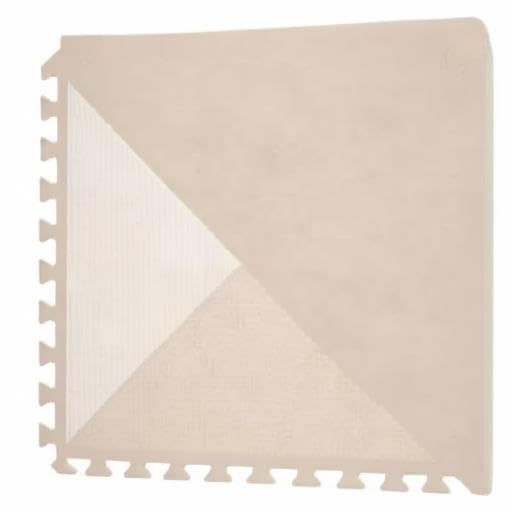 Toddlekind Playmat - Premium Foam Playmat, 4 x 6 feet, 6 Tile Extra Thick Foam Floor Puzzle Mat for Babies/Toddlers Stylish, Non-Toxic, Odorless. Perfect for Tummy Time, Crawling, and Play. Ideal for Nursery and Playroom. 0m+ (Golden Beige) | 4' X 6' Non-