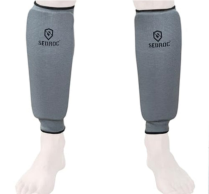 Sedroc Elite Padded Shin Guards for Youth, Kids and Adults - size: X-Small