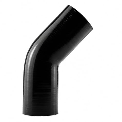 45 Degree Elbow ID: 2.75" (69.9mm) 4-Ply 5mm Thickness High Performance Silicone Hose Coupler