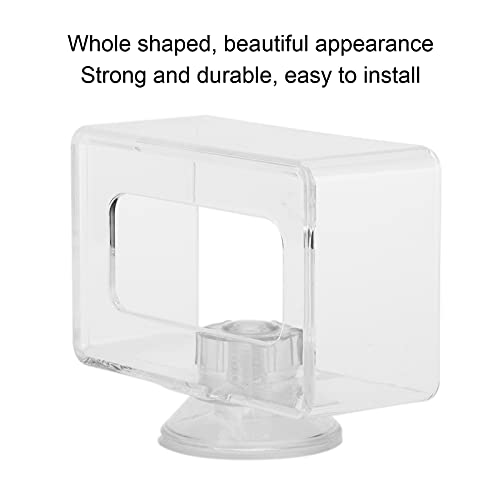Fish Feeding Ring, Anti Floating Transparent Acrylic Aquarium Feeder, 6x10cm Fish Food Feeding Accessory, 4.33in Length 0.13lb Weight (Small Size 6 * 10cm) - size: Small size 6*10cm