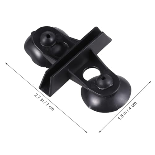 UPKOCH 15pcs Aquarium Divider Cups Plastic Clips for Fish Tank Separation Black for Aquariums and