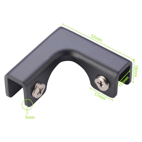 2X Glass Connector Fish Tank Fixing Bracket Corner Protector Fish Tank Fitting Glass Fixing Clip for Glass Display Cabinet, for 8 to 10mm