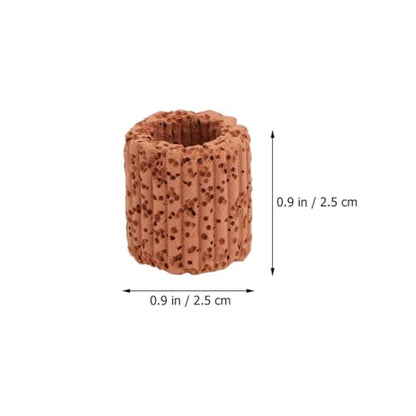 VICASKY 10Pcs Ring Ceramic Plant Support Tool for Fish Tank Water Plant Fixed Ring Helps Maintain Quality