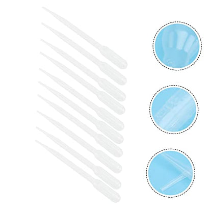 10pcs Fish Tank Feeding Tool Plastic Tubes for Shrimp Corals Guppies Aquarium Feeder Scale for Pet Supplies
