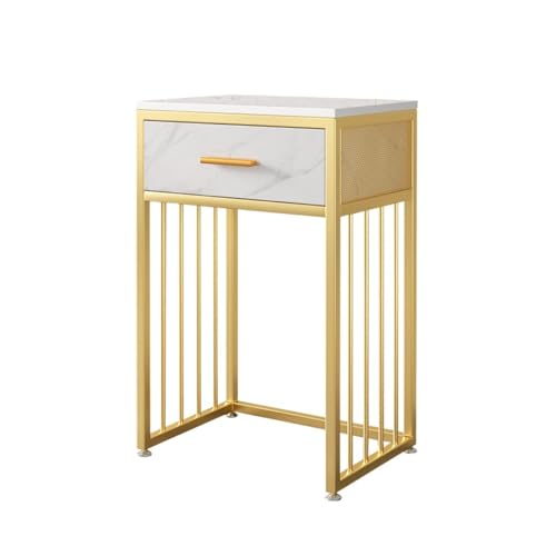 Sweeper Robot Storage Cabinet Sweeper Marble Shelves Above Living Room Fish Tank Shelf Sofa Side Table Storage Cabinet Sweeper Organizer(40x40x83cm)