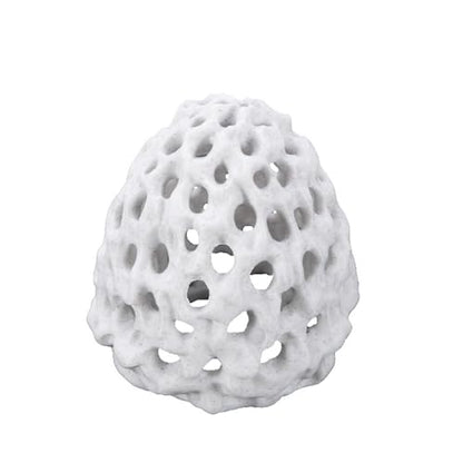 Shrimp Dome Hide with Suction Cup - Ideal Aquarium Ornament for Shrimp, Guppy & Betta Fish Hiding and Resting White