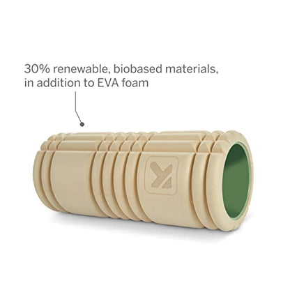 TRIGGERPOINT Performance Therapy Grid Patented Multi-Density Foam Massage Roller (30% Renewable Materials) Exercise,Deep Tissue Muscle-Muscle Pain&Tightness,Improves Circulation (13"),Tan (Pack of 6) - color: Tan, size: 13 Inch (Pack of 6)