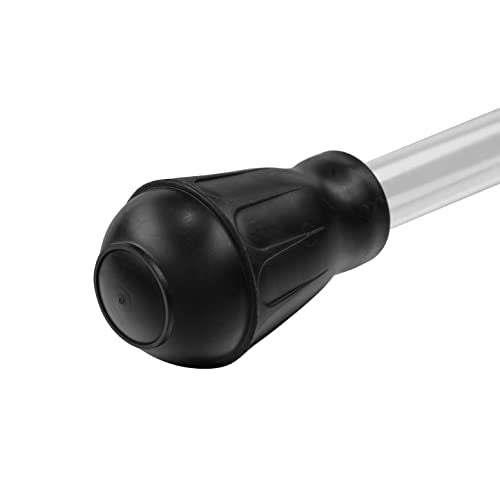 18.7in Long Turkey Baster for Aquarium, 50ml Long Pipette for Fish Tank Coral Food Feeder Syringe Aquarium Water Changer Siphon for Marine Fish Reef Aquatic Plant Spider, Black
