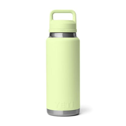 YETI Rambler 36 oz Bottle, Vacuum Insulated, Leakproof, Stainless Steel with Chug Cap - color: Grasshopper
