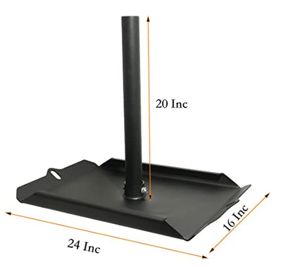 Weight Sled Made of One Pice Premium Steel. Workout Sled Improves Speed and Power. Weight Sleds for Training Used Indoor & Outdoor. Workout Sled Push Pull Moments.
