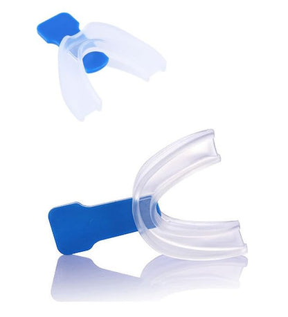 Boil & Bite Double Side Full Mouth Guard Boxing Gum Shield Sports Teeth Protector with Case