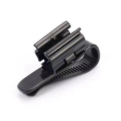 Fish Tank Water Pipe Fixing Clip, Cylinder wall Vertical Pumping Pipe Fixing Device, Aquarium Supplies Accessories (Black) - color: black