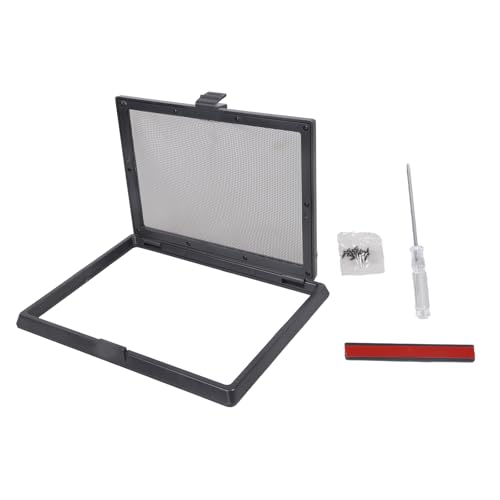 Mount Cover with Secure Clip and Mounts Prevents Fish Escaping Easy Reinforced Screen for Fish Tanks Easy Installation Anti-Jump Design