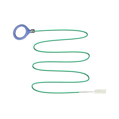 2 Pack 118 Inch Long Flexible Tube Cleaning Brush,Flexible Drain Brush Tube Slim Drain Dredging Tool,Suitable for Cleaning Feeding Tubes & Air Tube Hose and Racking Lines
