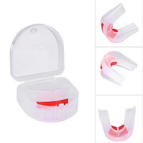 Double Sided Adult Teeth Tooth Protector Boxing Taekwondo Accessory, Safetguard Double Mouthguard, Double Sided Boil and Bite