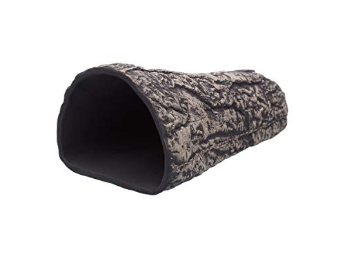 Pleco Cave Cone Breeding Ceramic Decorations Fish Tank Aquarium (Gray) - color: Gray
