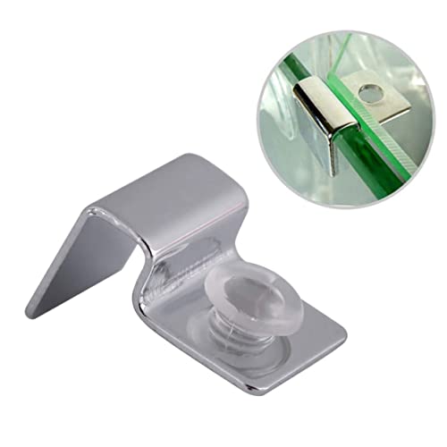 DOITOOL 3sets Fish Tank Glass Cover Clips Aquarium Acrylic Clips Aquarium Accessories 4pcs*3