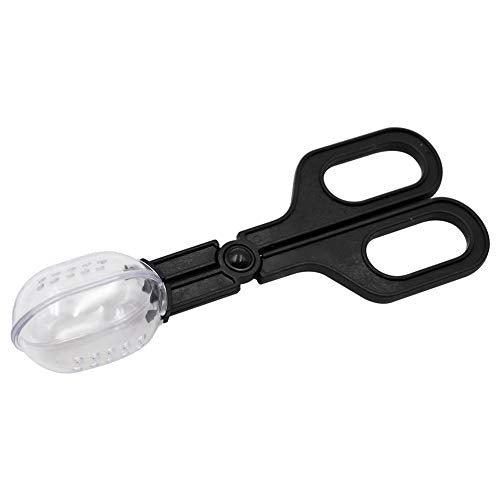 2 Pieces of Reptile Feeding Clamp Reptile Poop Scoop Cage Fish Tank Cleaning Tools Reptile Feeding Tool for Gecko Lizard Bearded Dragon