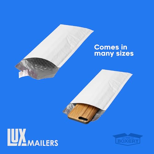 The Boxery 7.25x8" #CD Poly Bubble Mailers 200 Pack, Padded Envelopes, Self Seal, Waterproof Shipping Bags for Shipping & Packaging - size: #CD 7.25'' x 8'' (200)