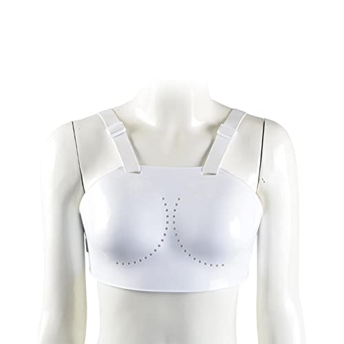 Colaxi Breast Protector Adults Kids Fencing Guard for Rugby Football Boxing Muay Thai - size: Women M 90-94cm