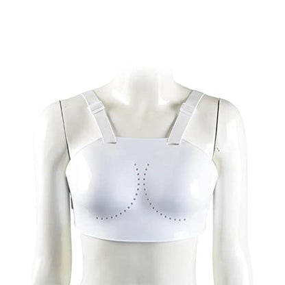 Colaxi Breast Protector Adults Kids Fencing Guard for Rugby Football Boxing Muay Thai - size: Women M 90-94cm