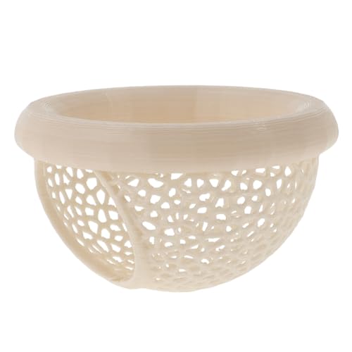 Betta Hideout Cave, Aquarium Floating Betta Hideout, Multi-Functional Betta Fish Hammock, Beige - color: Beige