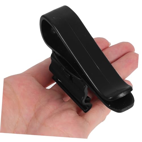 6pcs Aquarium Tube Clamp Fish Tank Hose Holder Clip Filtration Hose Clip for Water Pipe Fixing Replacement - color: Black