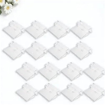 Aquarium lid Clips 16pcs Aquarium Lid Clips 6mm Acrylic Fish Tank Cover Support Bracket Rimless Glass Top Handle Clamps Tanks Accessories