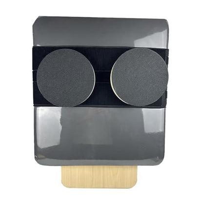 Menolana Rotating Discs, Wooden Rotator Discs, Compact Versatile for Women and Men, Pilates Equipment, Twist Board Strengthen