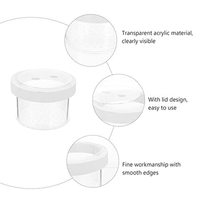Floating Fish Box Acrylic Aquarium Fish Breeding Box Guppies Hatching Incubator for Hatchery 10X10X8CM