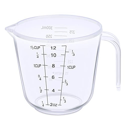 Measuring Cup, 1 ½ Cup, Clear - size: 1 ½ cup