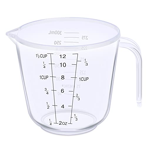 Measuring Cup, 1 ½ Cup, Clear - size: 1 ½ cup