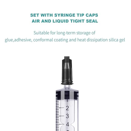 10ml Syringe Without Needle - 10 ml Small Plastic Syringes Sterile Individually Packed with Cap for Lab Medicine Student Measuring Liquid and Pet Dog Cat Baby Feeding Oral Colostrum (10 Pack 10cc /ml)