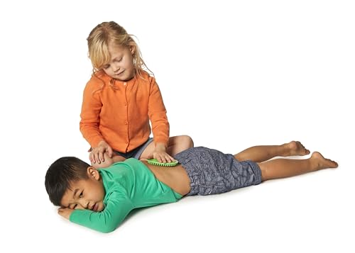 GONGE Tactile Sensory Discs - Set of 20 Textured Stepping Discs, Sensory Exploration, Cognitive Development - Includes Blindfold - Ages 1+, Vibrant - color: Vibrant, style: 20 - Piece