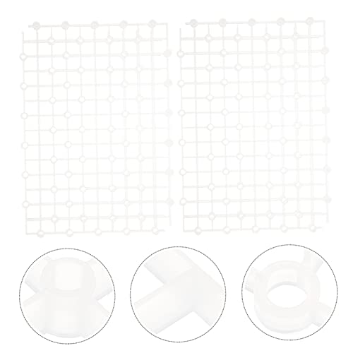2pcs Aquarium Gravel Board Dividers Transparent Professional Tank Separator Easy to Install Splicing Isolation Panels for Freshwater and Fish Tanks - color: Transparent