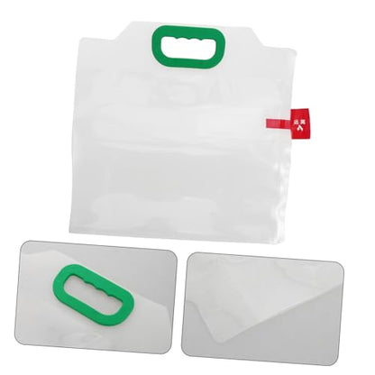 balacoo 4pcs Fish Transport Bag: With Oxygen Support Transparent Design For Easy Observation Portable Handheld Bag For Live Fish Shipping