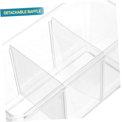 BESPORTBLE Fish Breeding Tank with Compartments Transparent Isolation Box for Tropical Fish Shrimp Detachable for Easy Use Safe Aquarium Breeder Box