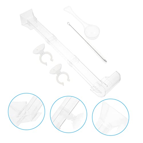 BESPORTBLE 1pc Fish Feeder Tube for Shrimp and Fish Sinking Bottom Tray Reduces Waste and Easy to Clean Feeding Accessory