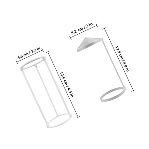 Uonlytech 6pcs Portable Plastic Humidifier Splash Guard for Rockery and Mist Maker, Replacement Water Splash Barrier for Fish Tanks, Fountains, and Pond Humidifiers