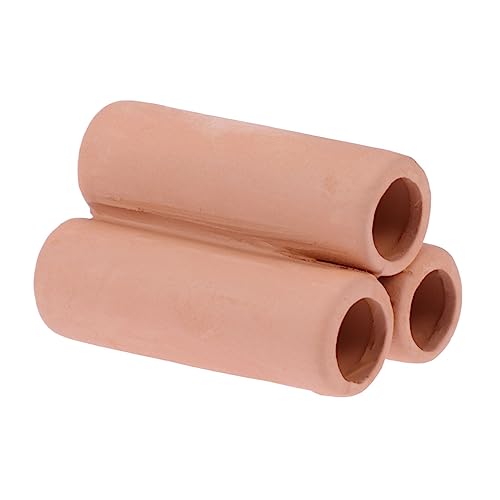 Kisangel Aquatic Plants Mineral Tube for Fish Tank Hollow Moss Holder for Cultivating Shrimp and Aquatic Plants Design